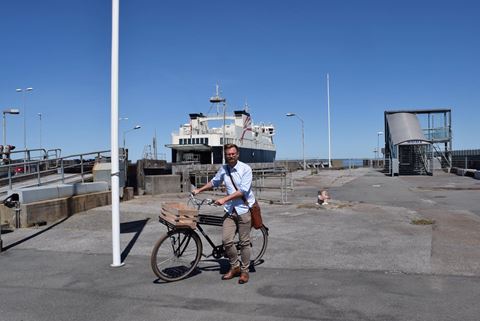 Benny Engelbrecht Cykler Ved Færge