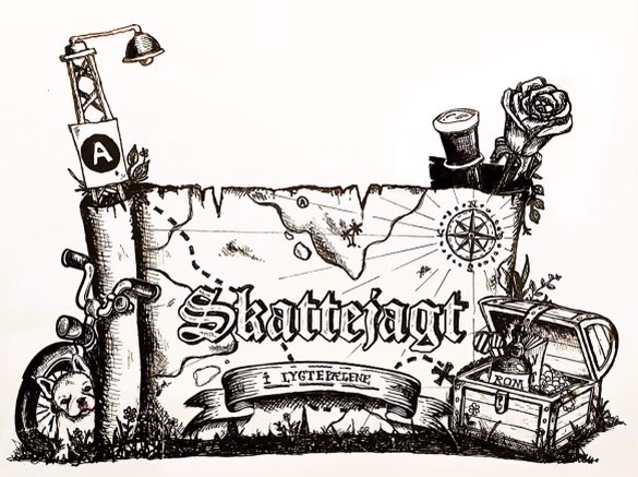 <h1>Skattejagt i lygtepælene</h1>